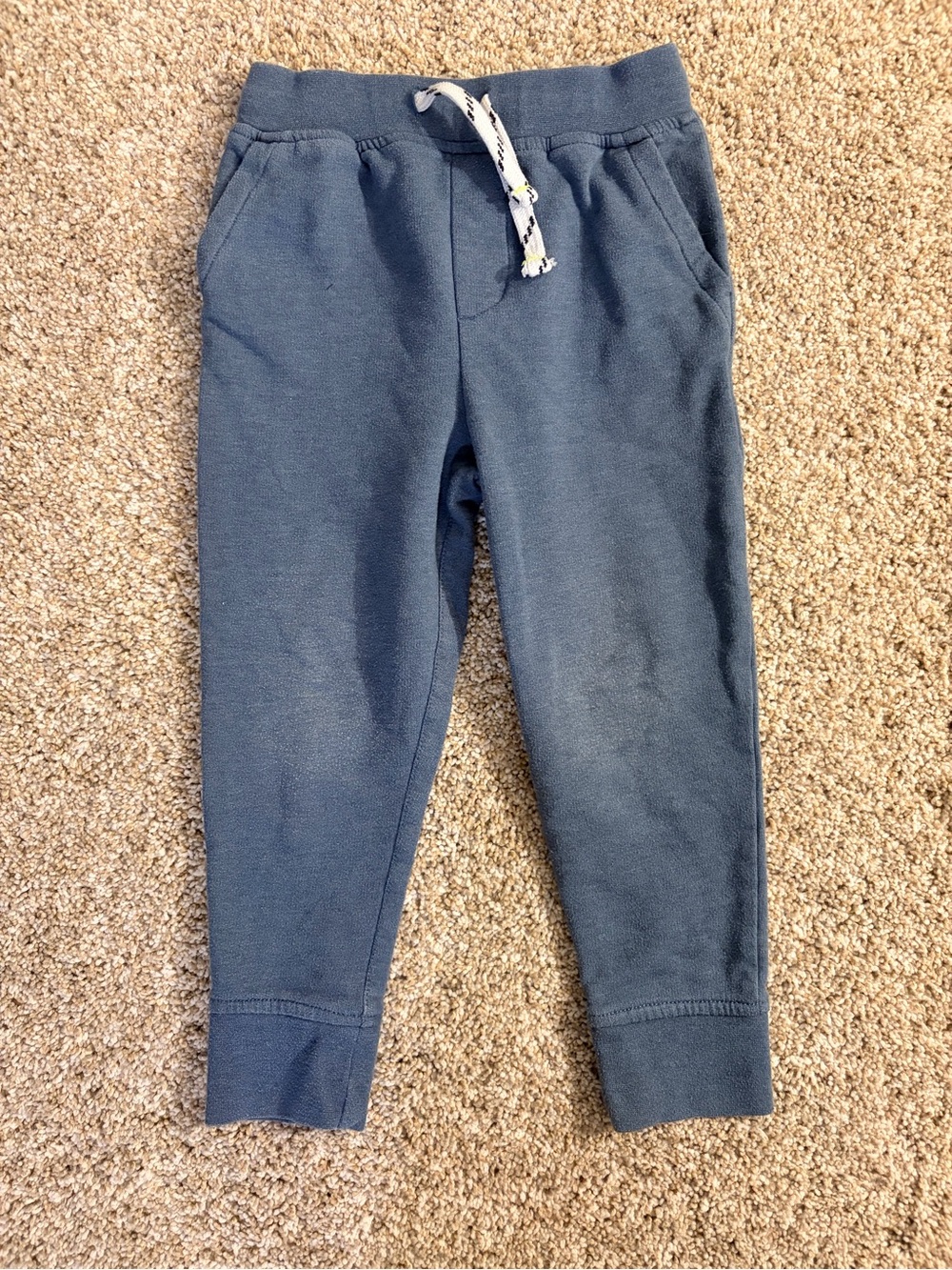 Crewcuts Slate Blue Drawstring Joggers XS (4-5)